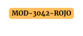 MOD 3042 ROJO